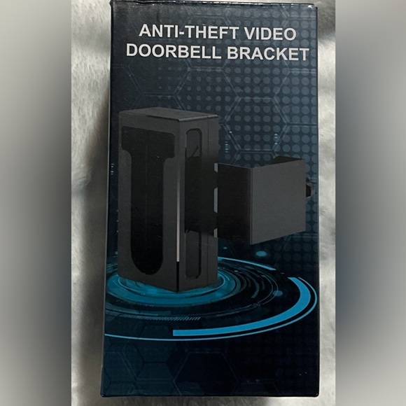 Anti-Theft Video Doorbell Door Mount No-Drill W/Adjustable Mounting Bracket NEW - Picture 1 of 16